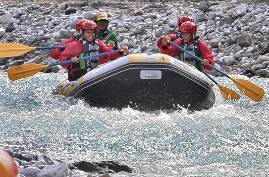 Discese in rafting