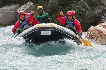 Discese in rafting